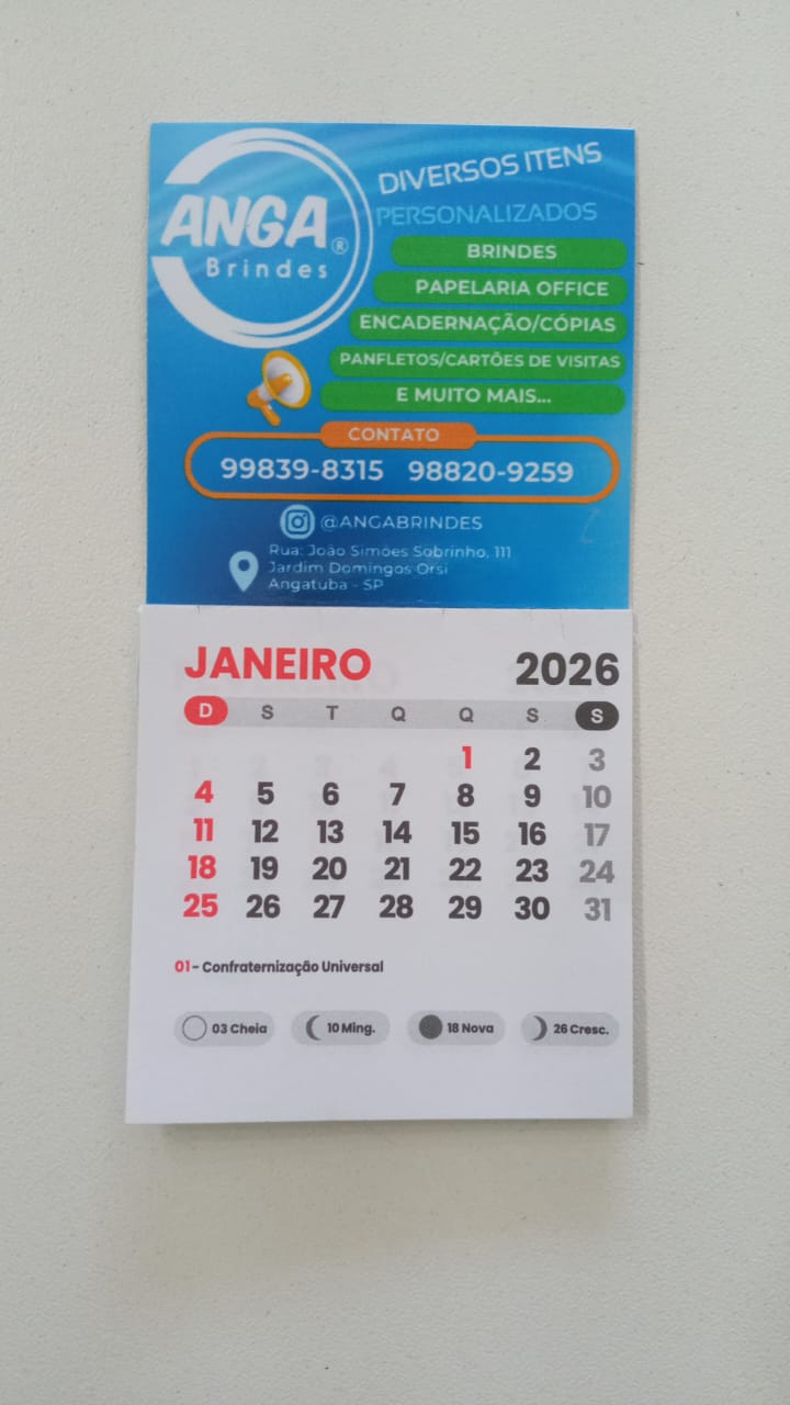 Mini Calendário